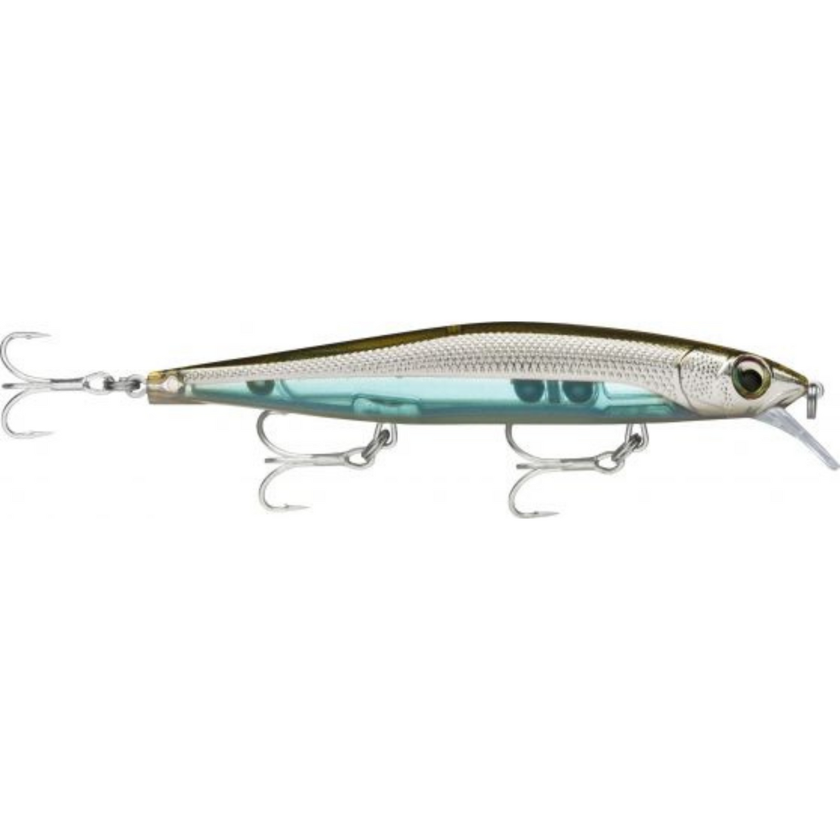 Rapala Precision Xtreme Mavrik 110 SW Wobbler Metallic Moss Back Shiner (MMBS)