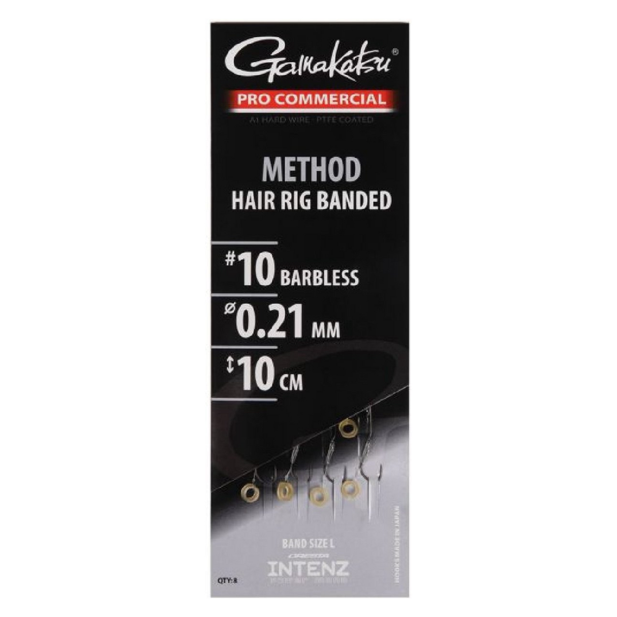 Cresta Method Hair Rig Banded Haken 10cm