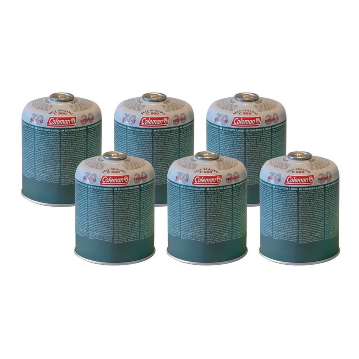 Coleman Gaskartuschen C500 – 6er-Pack