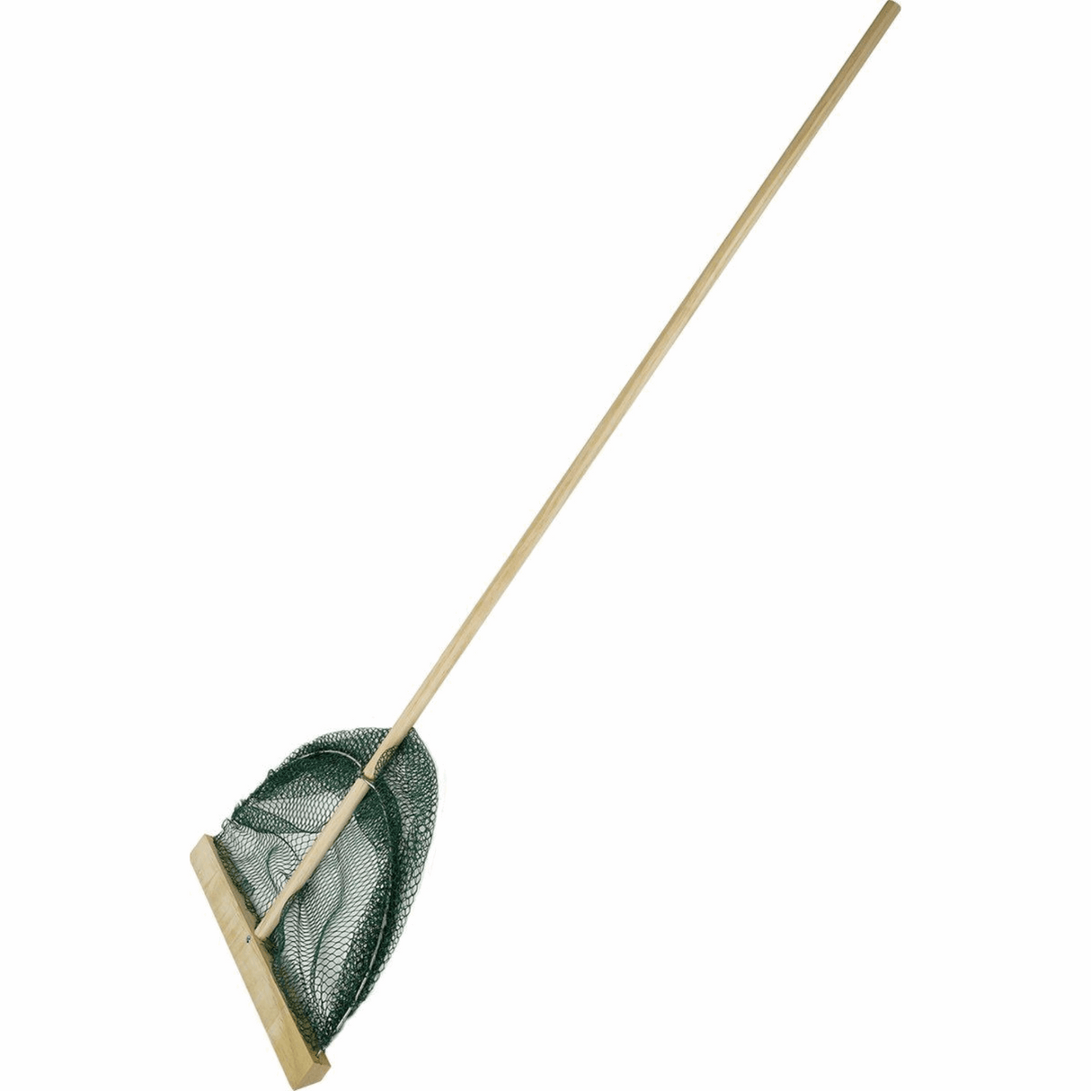 Eurocatch Garnelen Netz L Set mit 2 Netzen Aufbewahrungsnetz 30 cm und Holzstiel 107 cm