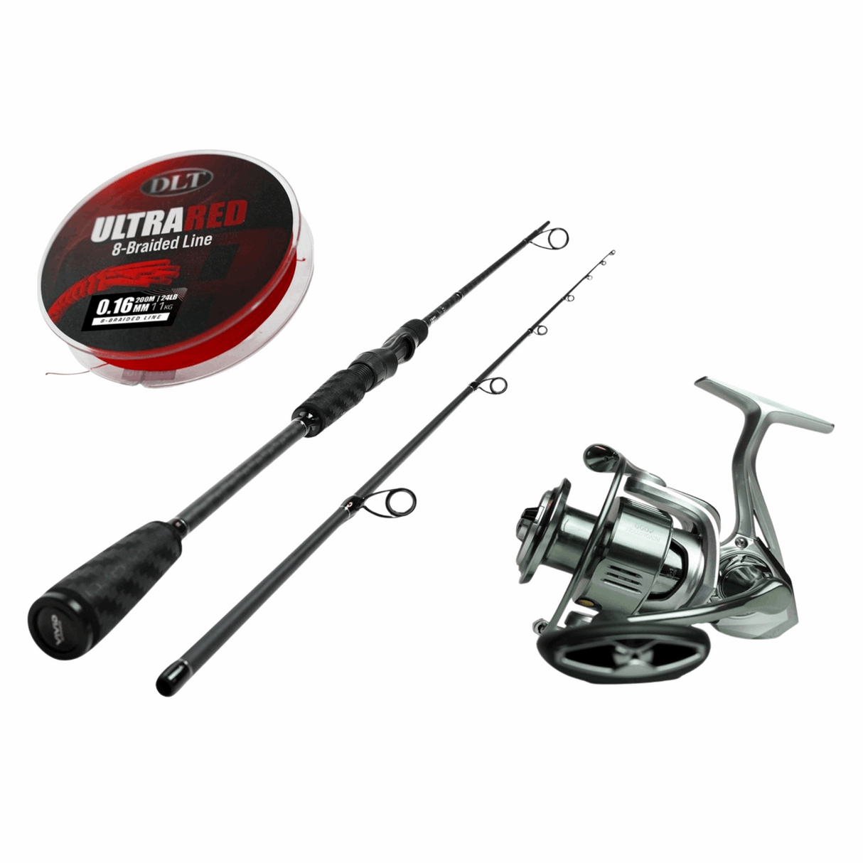 DLT Vivid Spinnruten-Set MH Allround 2,40m, 10-60g