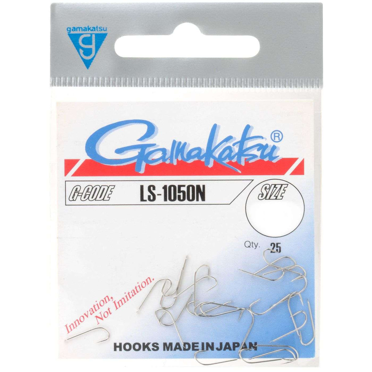 Gamakatsu LS 1050N Angelhaken | Gr. 12 | 25 Stück
