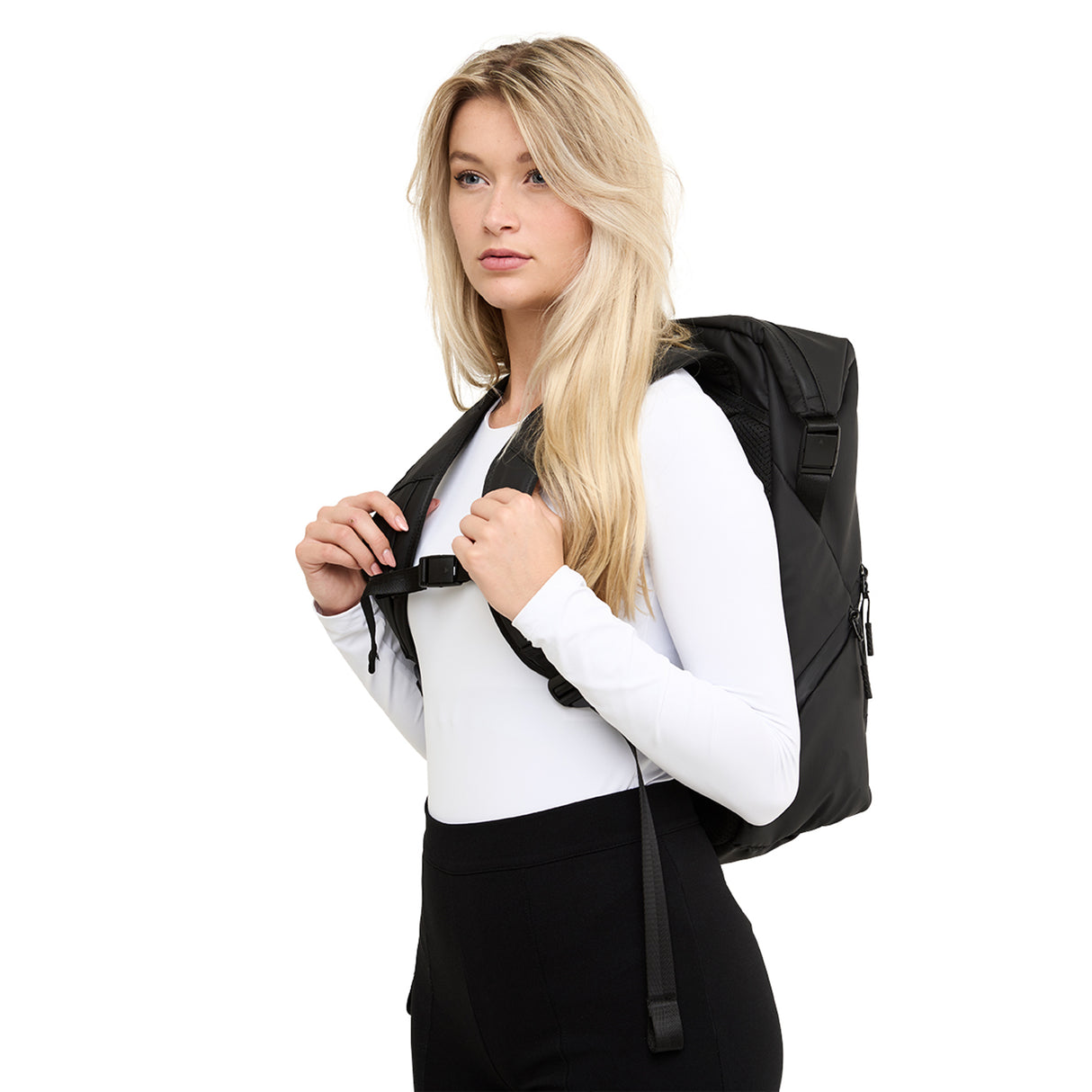 TechTrek Pro – Wasserabweisender Rucksack 19L Schwarz