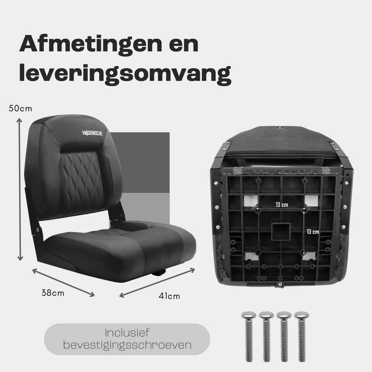 Waterside Luxus Low Back Bootssitz - Klark