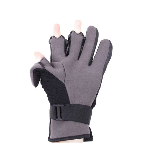 Mulder Neopren-Handschuh Schwarzgrau