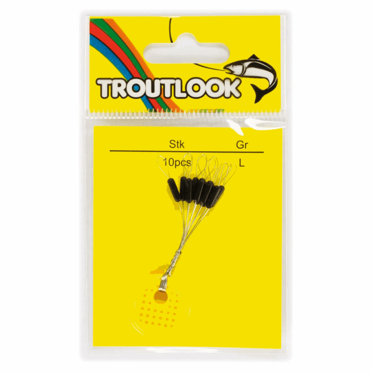 Troutlook Sbirolino Stopper Größe L - 10 Stk