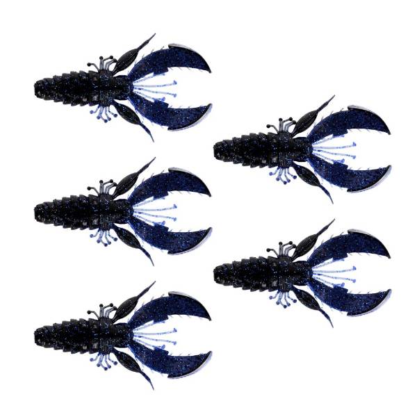 Westin CreCraw Creaturebait 8.5cm 7g 5 Stück Black Blue - 8.5cm