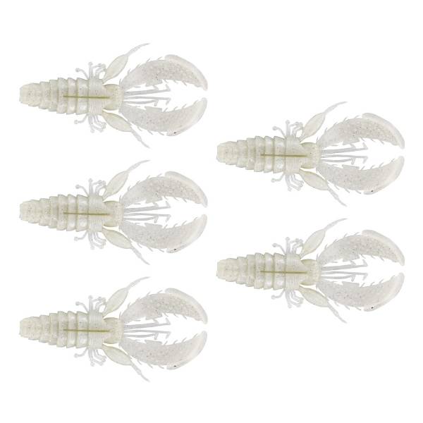 Westin CreCraw Creaturebait 8.5cm 7g 5 Stück Glow White - 8.5cm