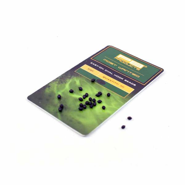 PB Products Easy-on Oval Hook Beads Matt (30 Stk.)