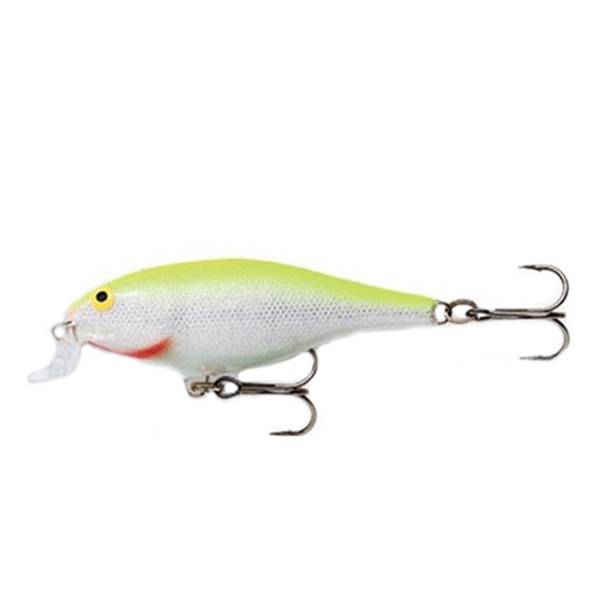Rapala Shallow Shad Rap Plug 7cm Silver Fluo Chatreuse