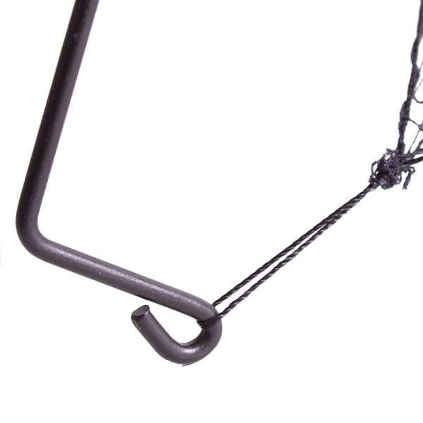 X2 Kreuznetz 105x105cm Klappbar Schwarz