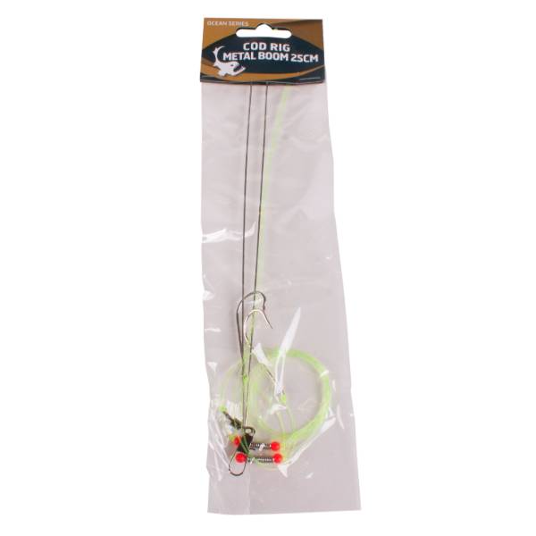 Eurocatch Dorsch-Rig Metallausleger 25cm 2 Haken 5/0