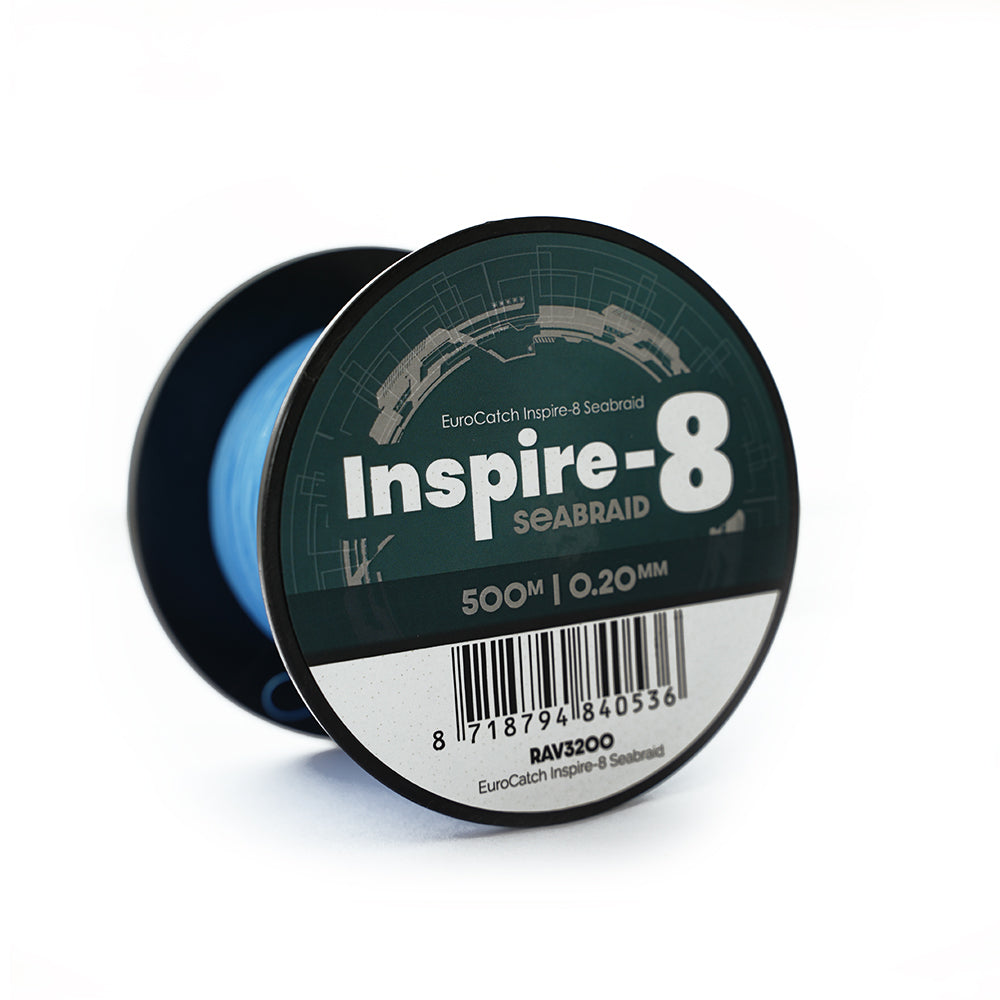 EuroCatch Inspire-8 Seabraid 500m | Geflochtene Schnur 0.35mm