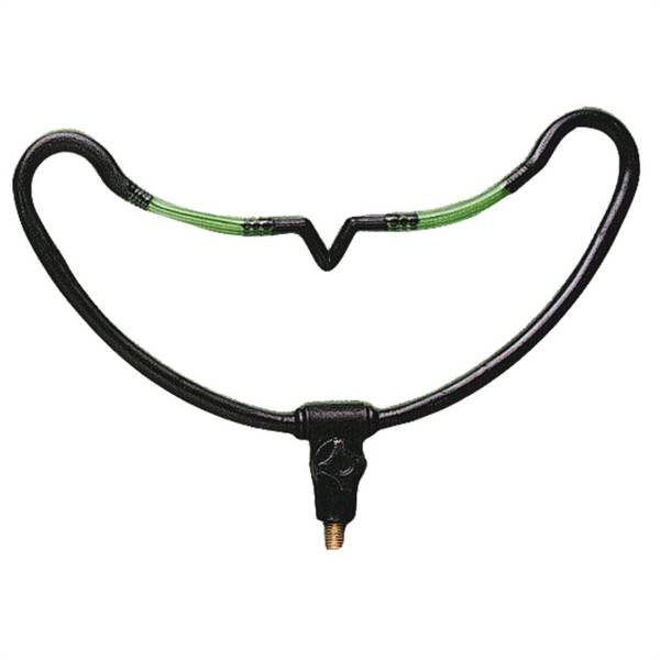 X2 Verstellbare Feeder Rutenauflage 45cm Grün/Schwarz