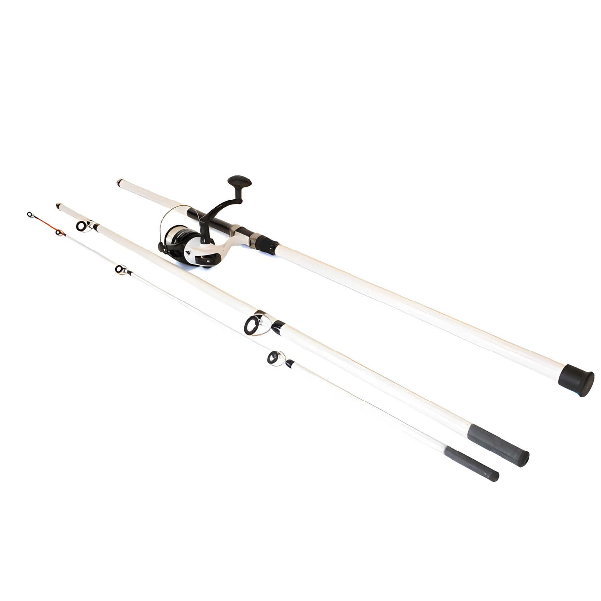 FishXpro Strandruten-Set – Rute, Rolle, Bleie & Rigs