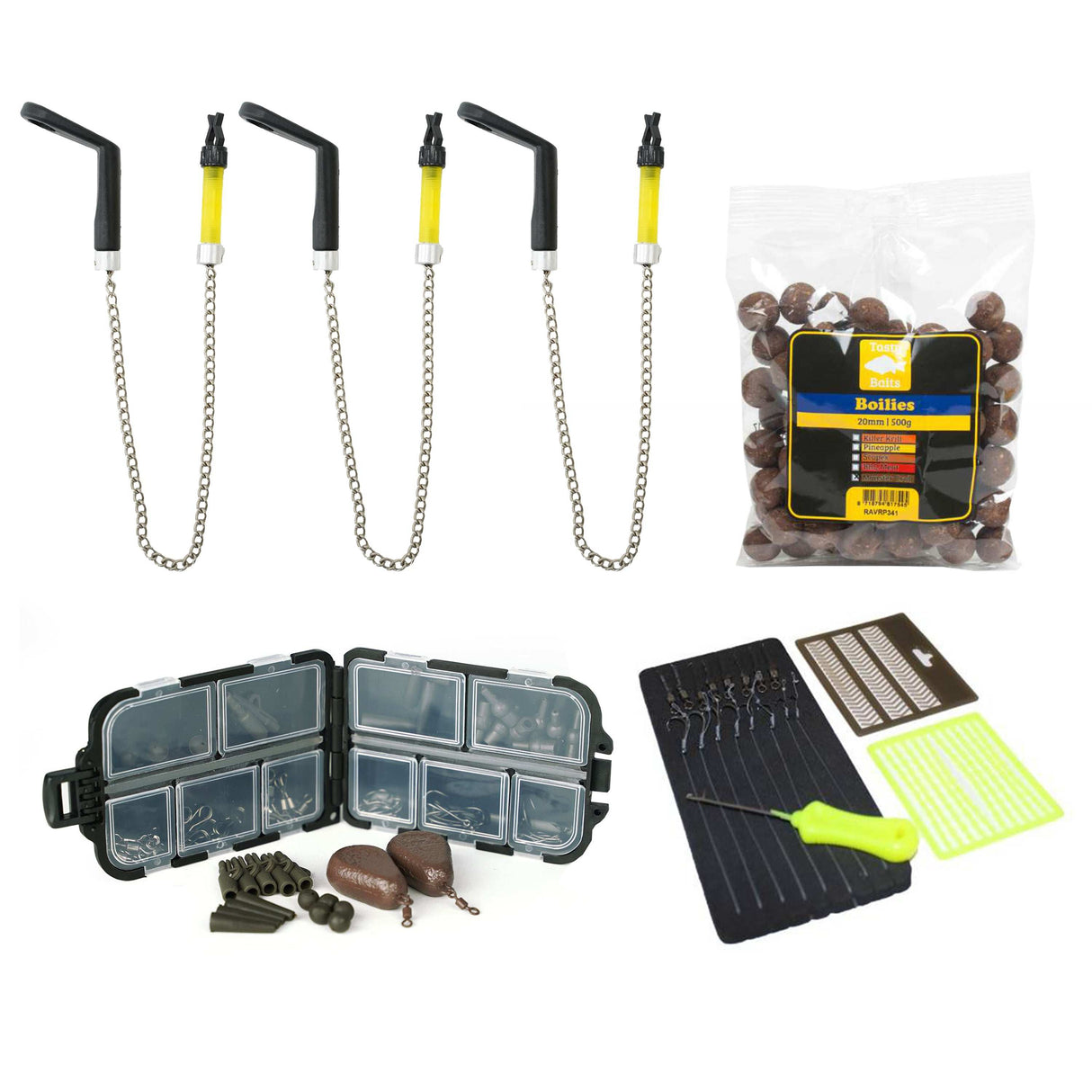 Fish-Xpro Mega Karpfenset 3 Ruten Komplett