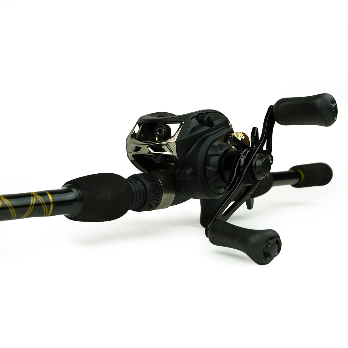 FISH-XPRO Baitcasting Combo Raubfisch-Set 1,95m