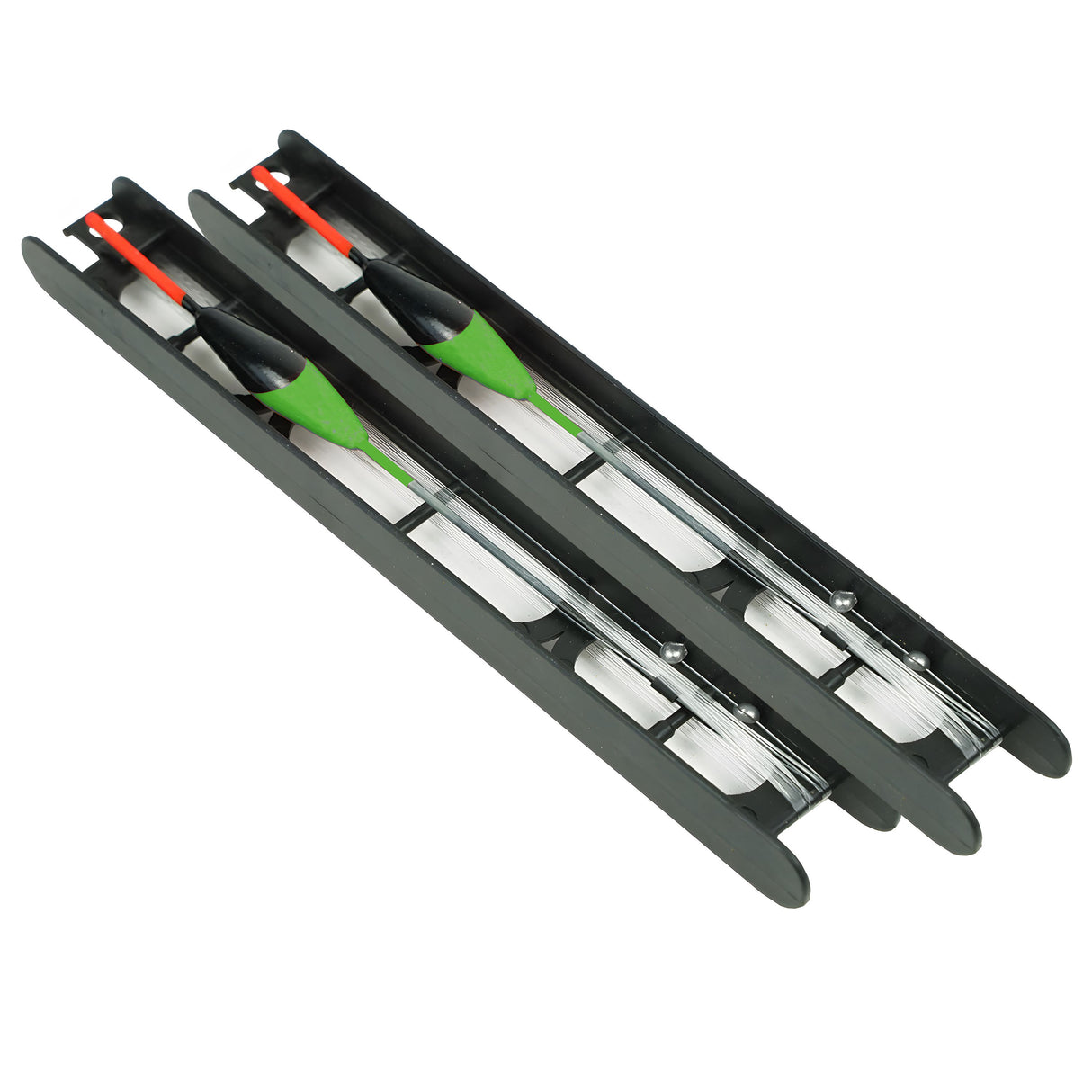FISH-XPRO Fertige Posen Rigs Stipposen auf Halterung 10 Stück
