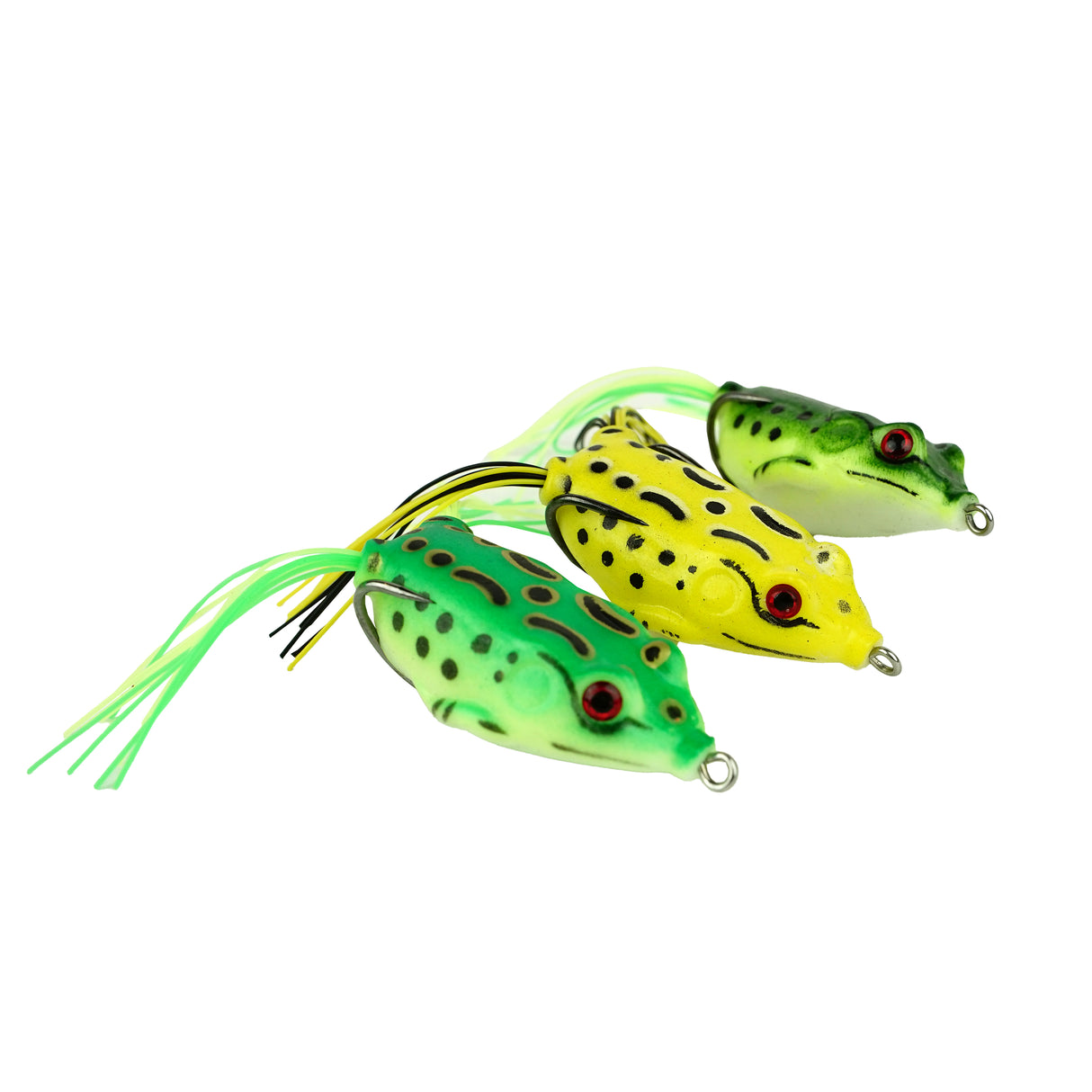 FishXpro Topwater Kunstköder Set – Popper & Frogs