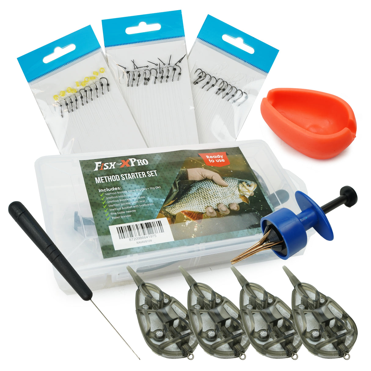 FishXpro Method Starter Set – Komplettes Angelset
