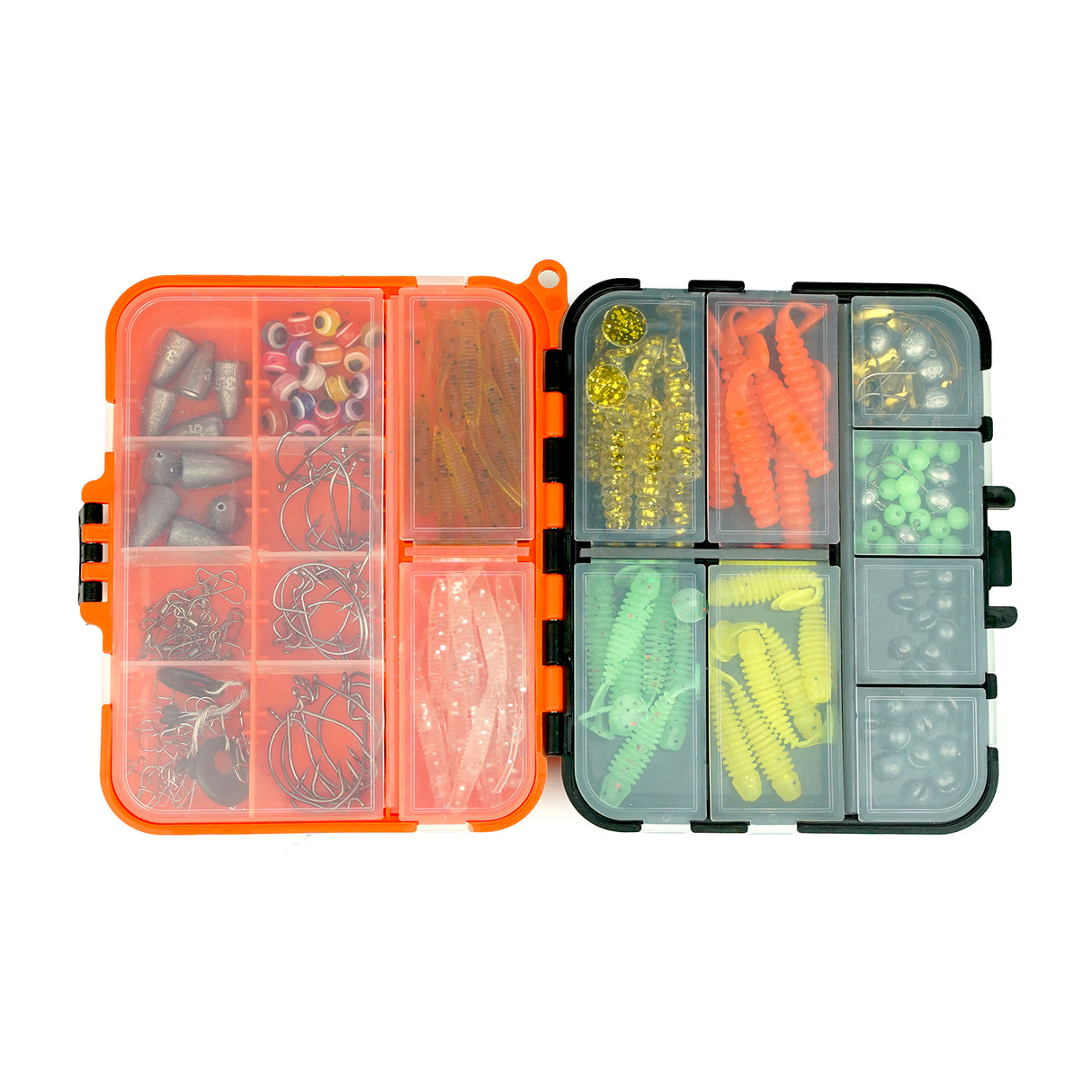 Fish-XPRO Raubfisch-Angelset 205-teilig – Komplettset für Zander & Hecht