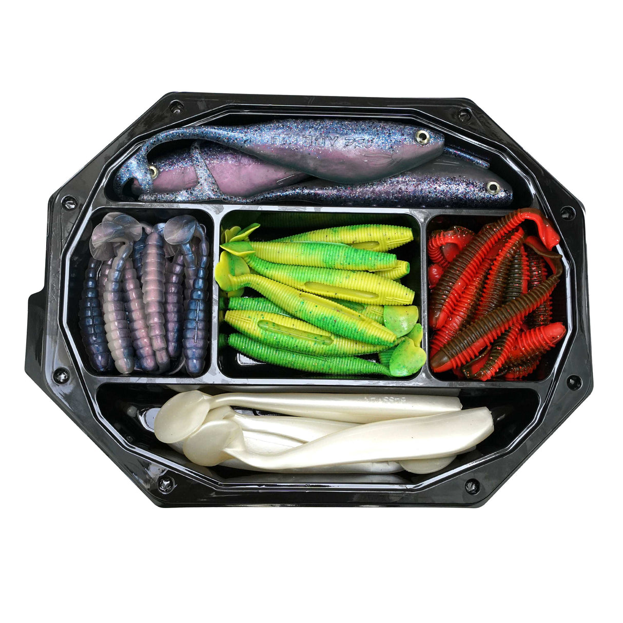 FISH-XPRO Softbait-Set Scandic XXL, 700g, 12-23cm (35 Stk.)