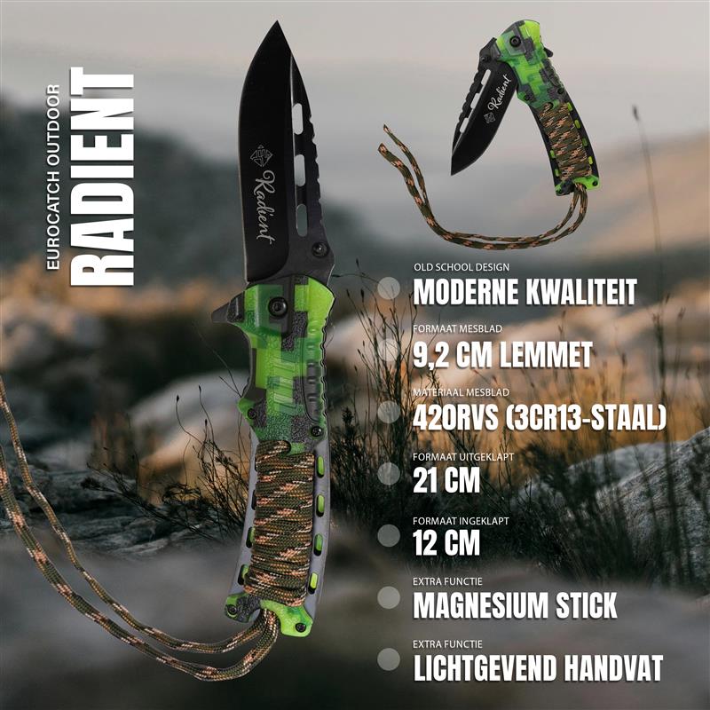 Eurocatch Klappmesser 420RVS Blade