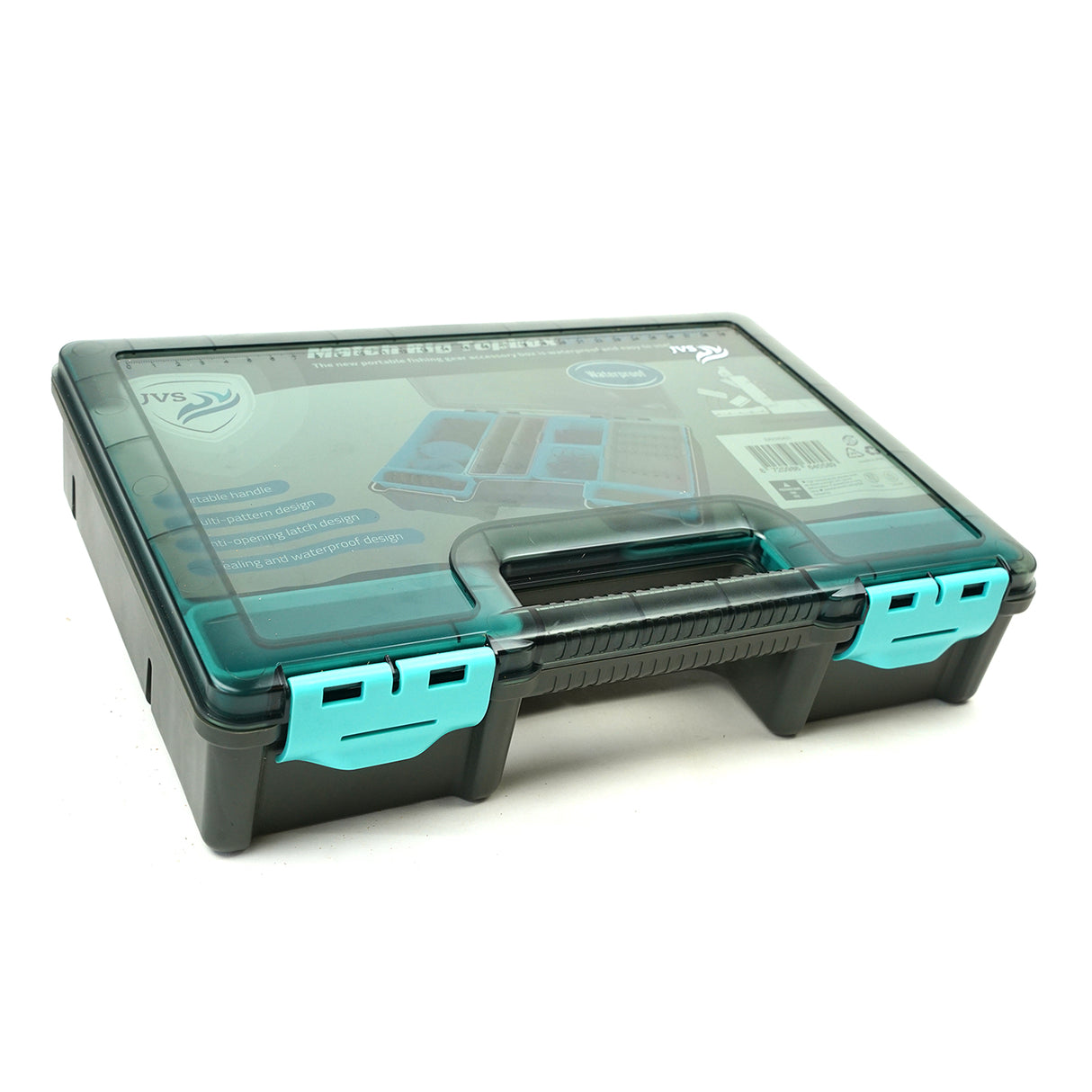 JVS Match Rig Topbox Wasserdicht – Angelkoffer 35x25x8 cm