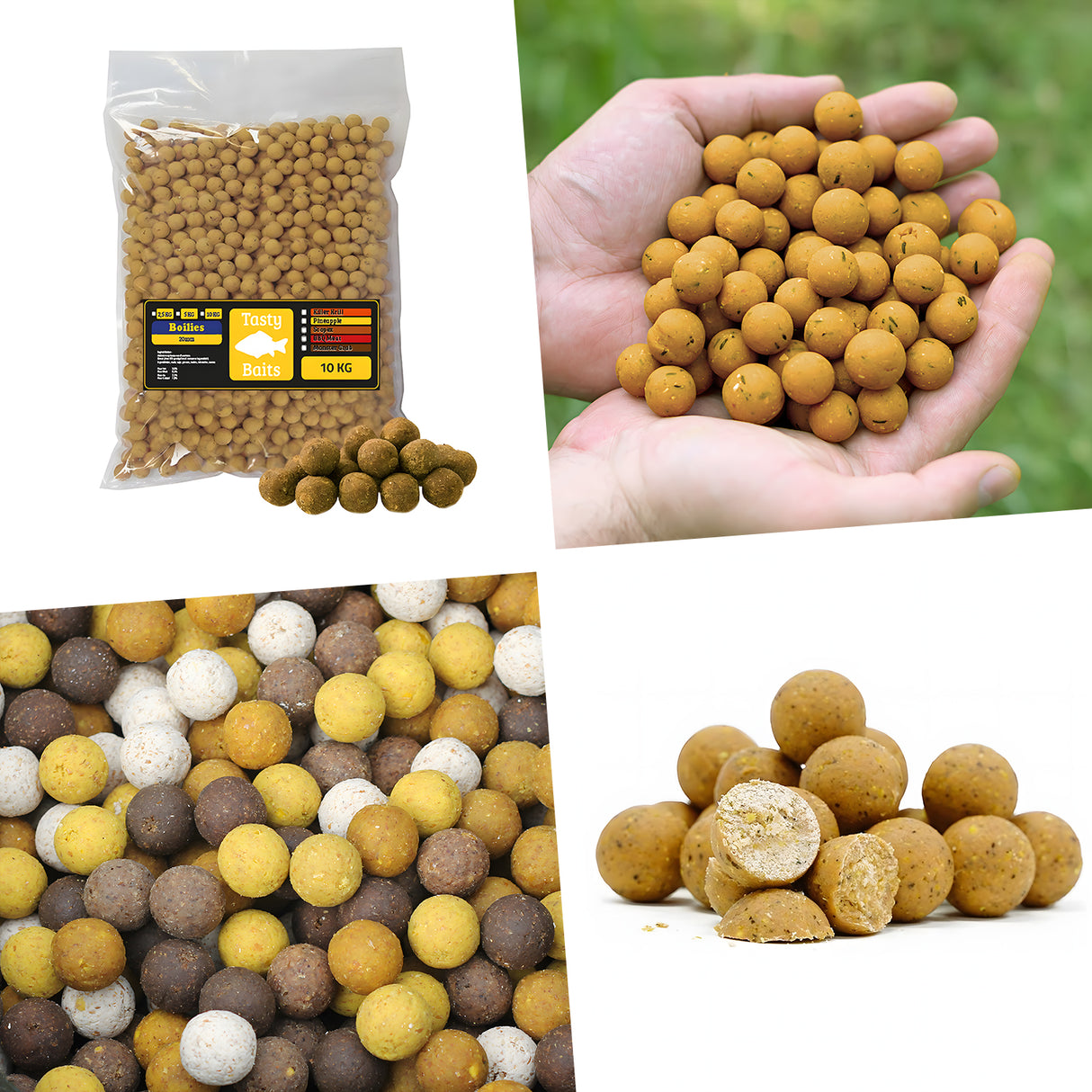 Tasty Baits Mango Cream Boilies 20mm 10kg