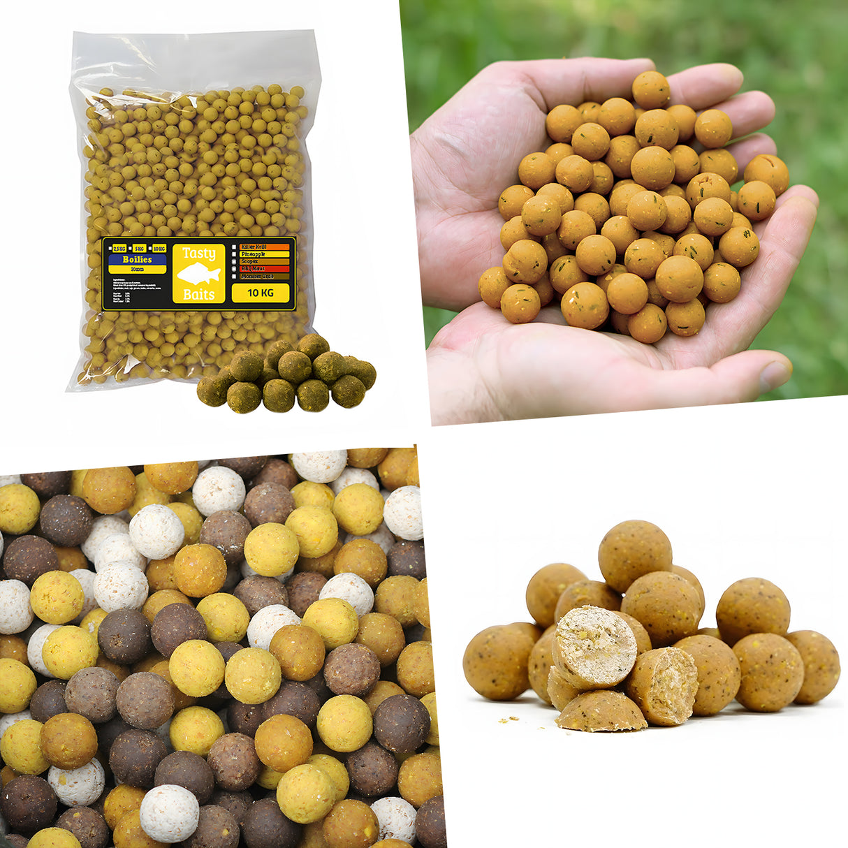 Tasty Baits Scopex Boilies 20mm 10kg