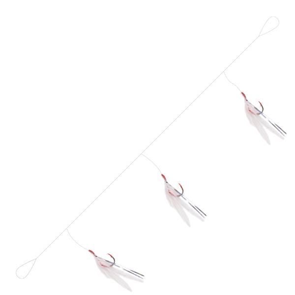 Eurocatch Sea Rig Feder Weiß 2/0