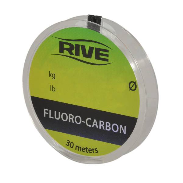 Rive Fluorocarbon Angelschnur 0.070mm 30m Transparent