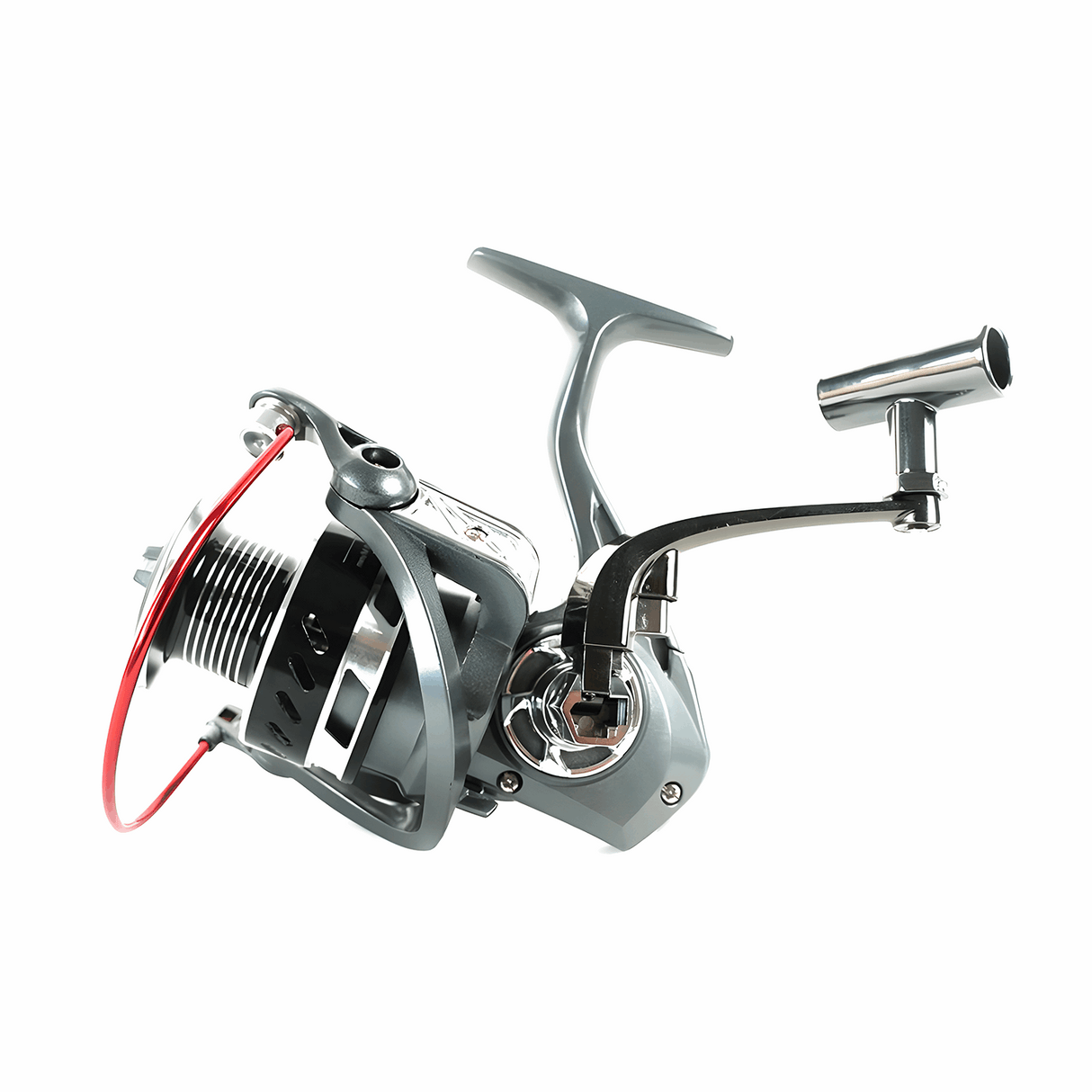 Spinning Starter Set with Rod, Reel, Bag, and Landing Net Set