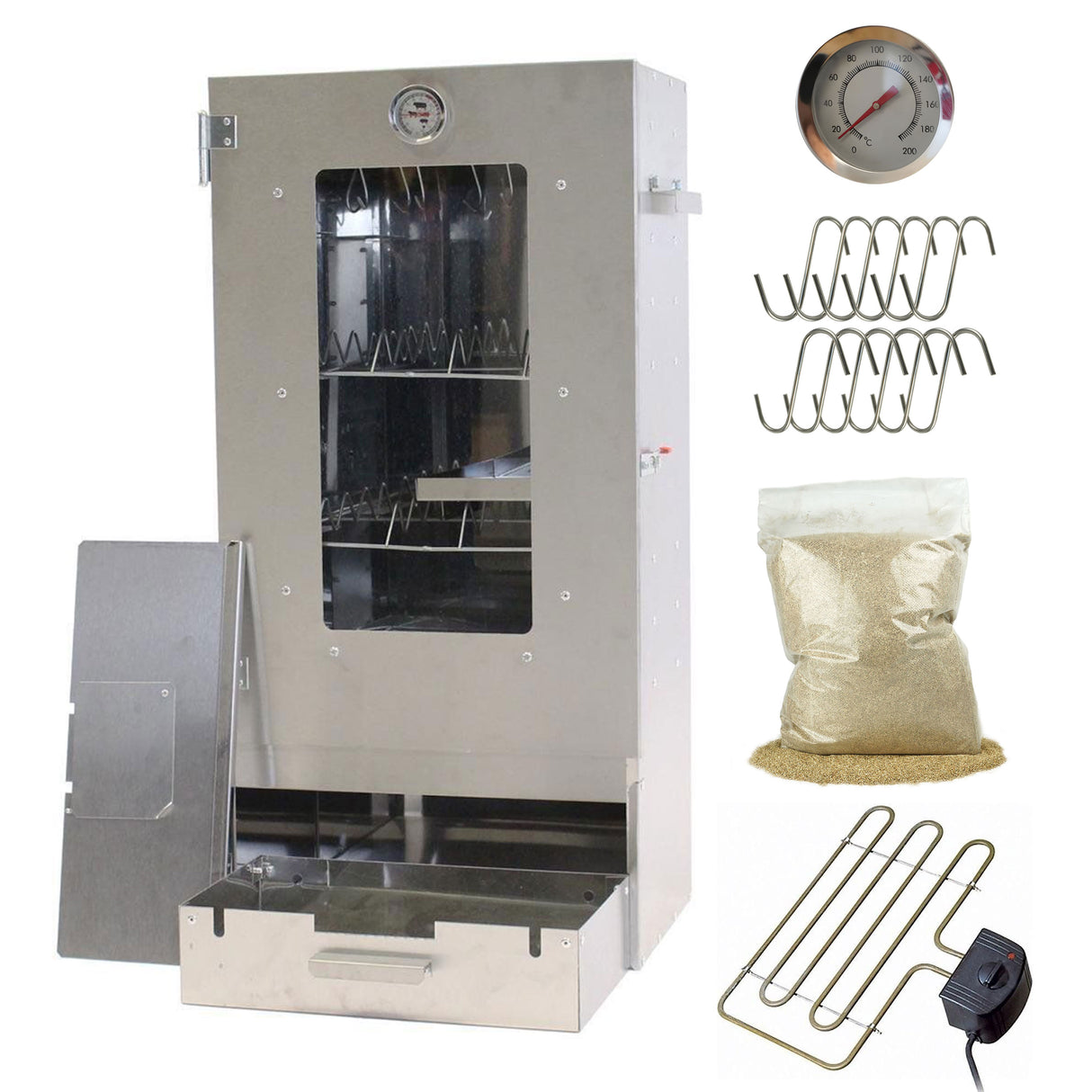 Eurocatch Räucherofen Set Magnum mit Elektro Spirale