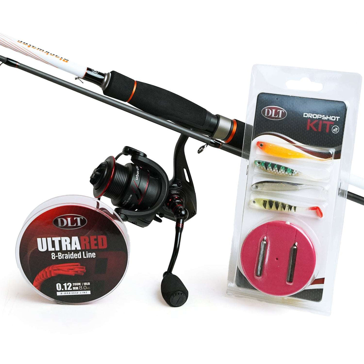 DLT Dropshot Angelruten-Set komplett
