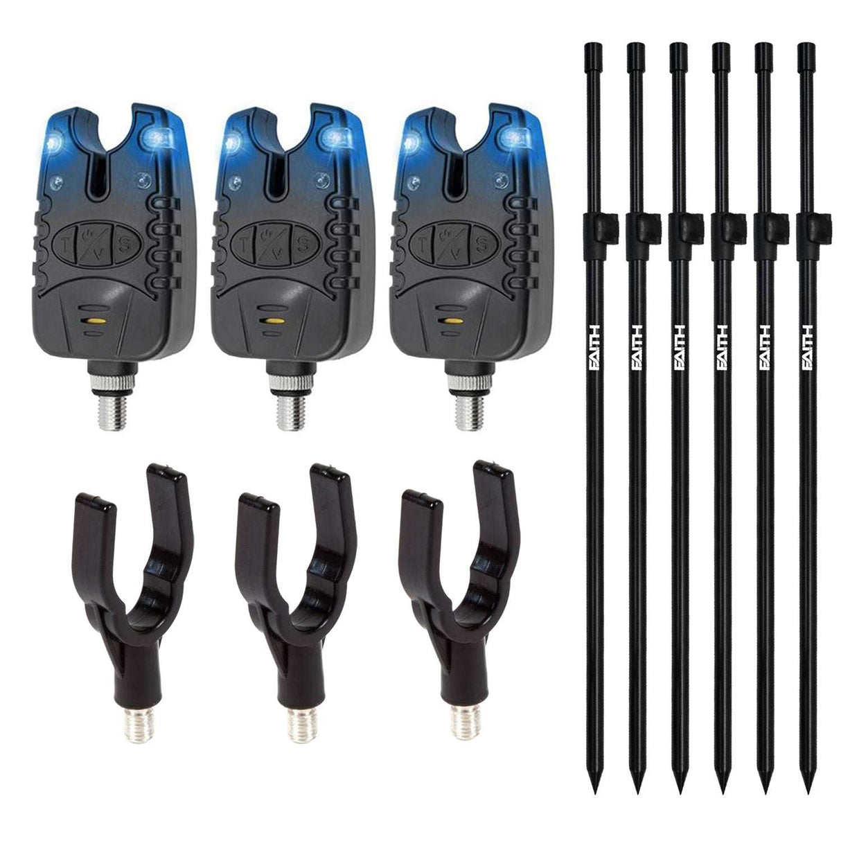 Eurocatch Bissanzeiger Bankstick Set Karpfen