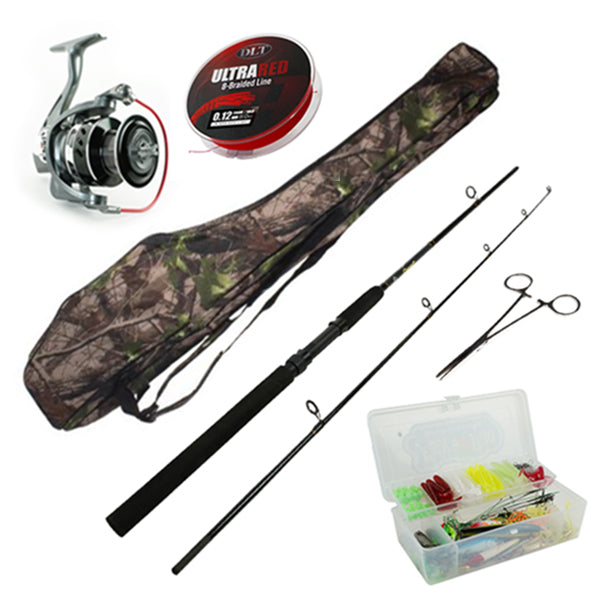 DLT Allround Rutenset 2,10m inkl. Futteral & Zubehör