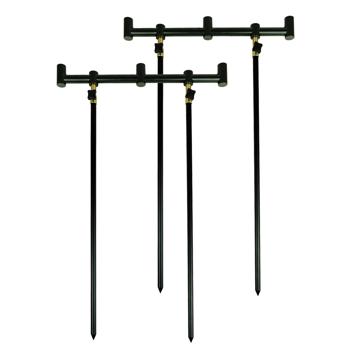 Eurocatch Goalpost Rutenhalter Set 2 Ruten komplett