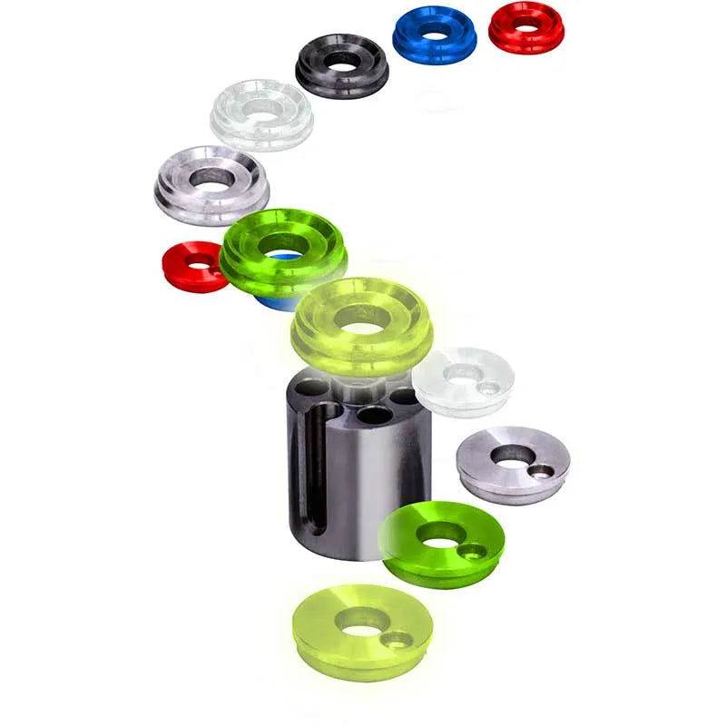 Solar Lock & Load Indicator Endkappen 2er-Set Pink