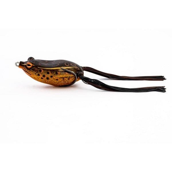 Wiedehopf-Wanderer-Frosch | 5,5cm | 15g | Gummifisch Floating Tan