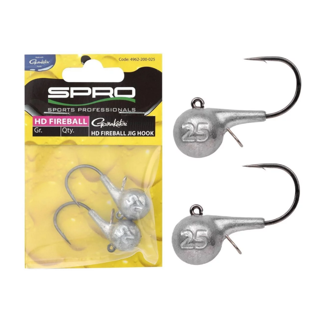 Spro Heavy Duty Fireball Jig Hakengröße 6/0