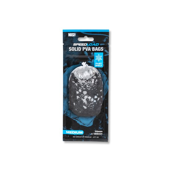 Nash Speedload Solid PVA Bags M - Fast Melt