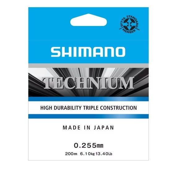 Shimano Technium Mono Angelschnur 200m 0.255mm