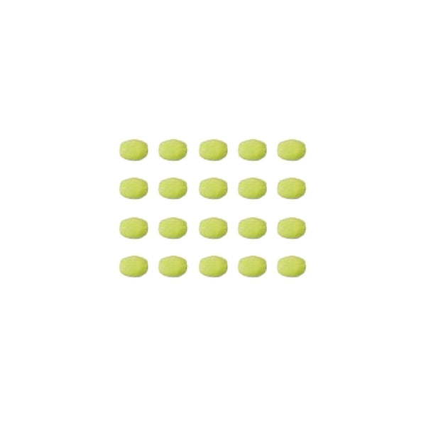 Yuki Soft Beads Pink Glow Leuchtperlen Yellow - S