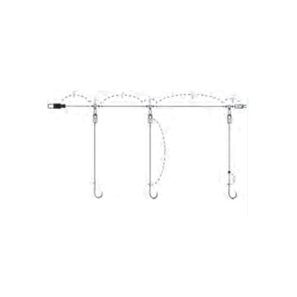 Yuki Atlantic Rig Seat Vorfach 6