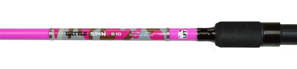 LFT Battle Spin Rute Pink Camou 2,10m 15-35g