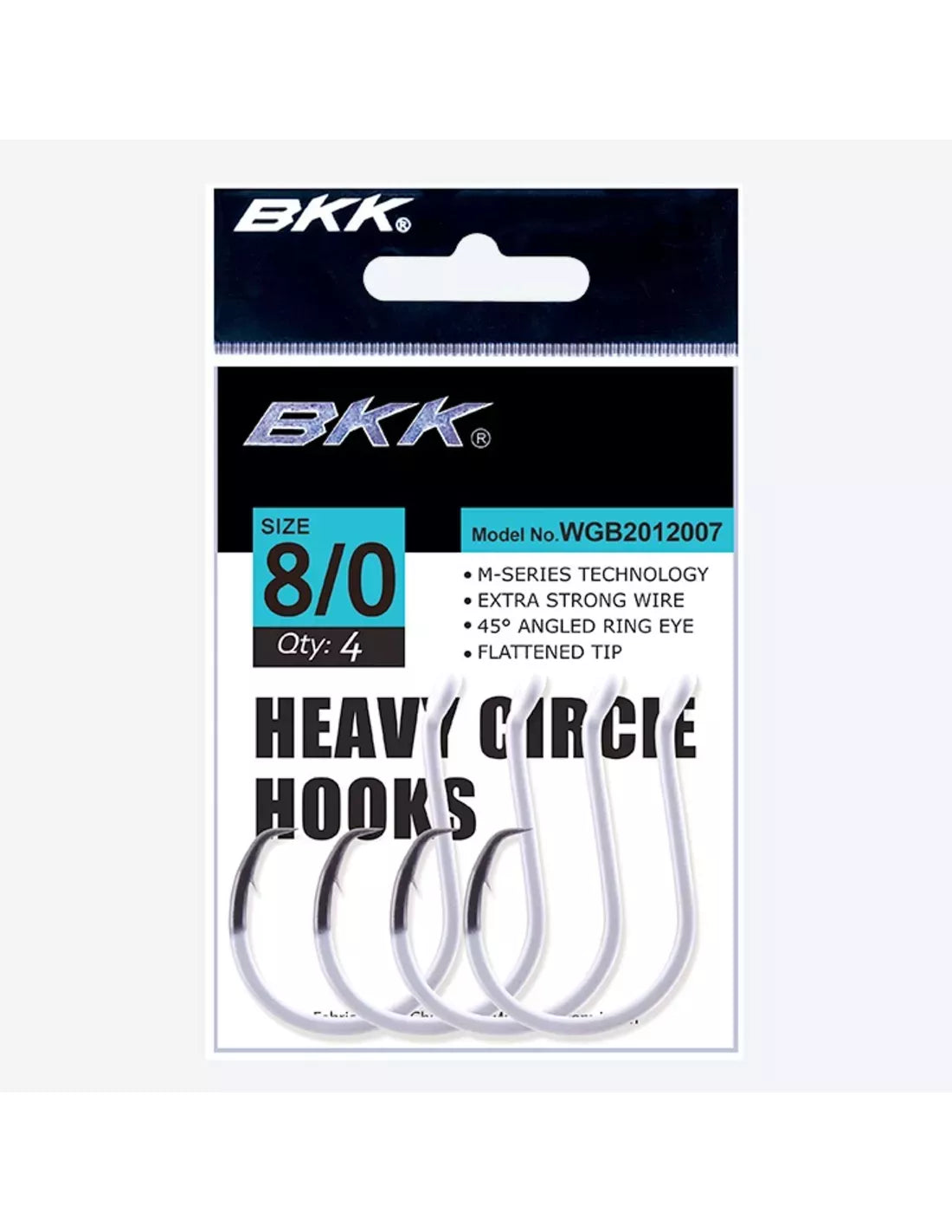 BKK Heavy Circle Hook Glow – Starker, leuchtender Karpfenhaken