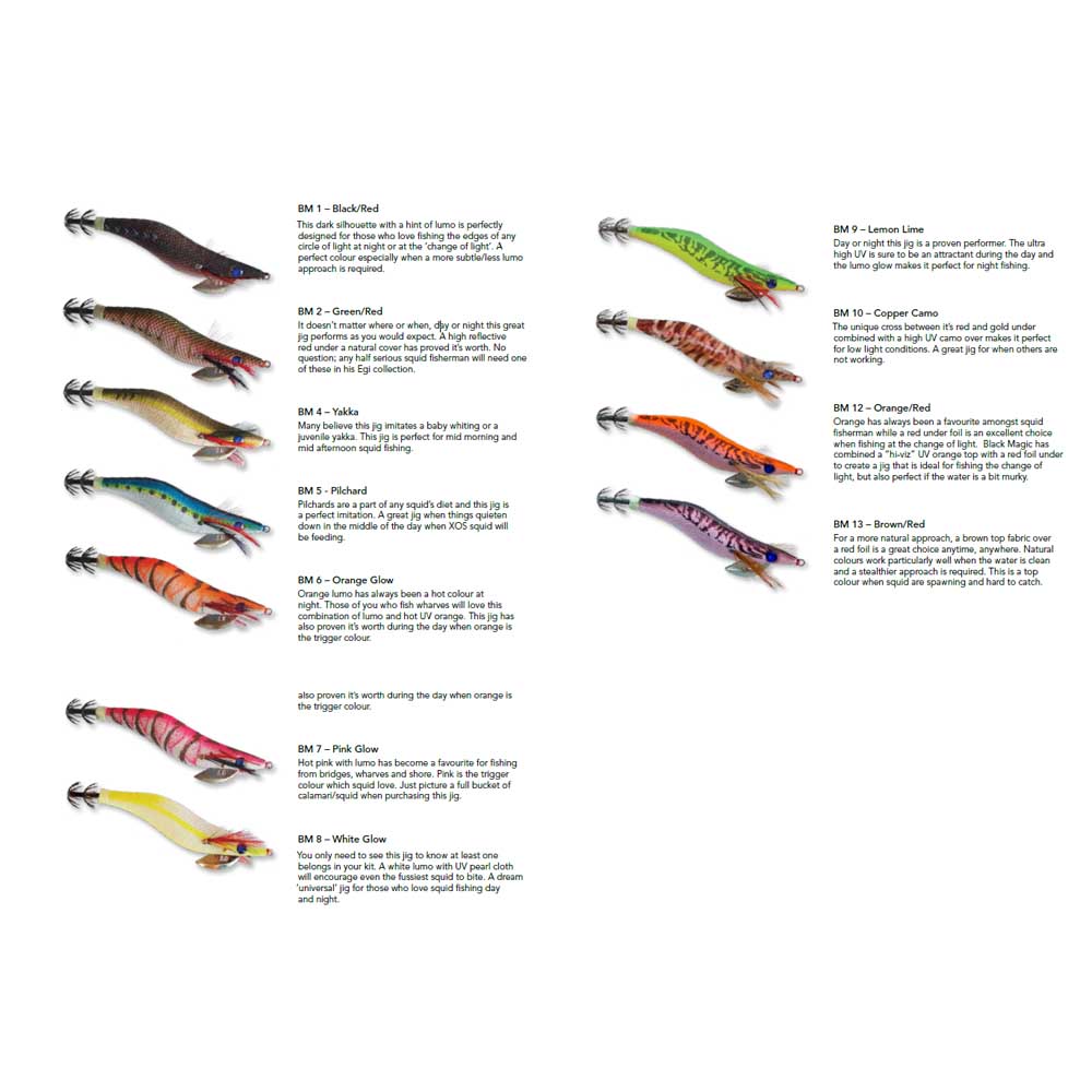 Black Magic Squid Snatcher 6,25cm Orange Glow