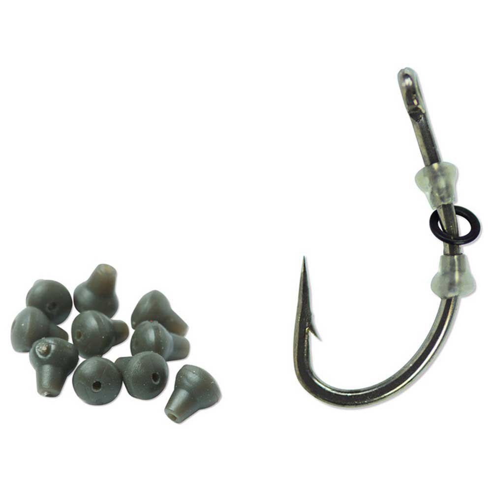 Faith Rig Ring Stops – 10 Stück für Karpfen- & Boilie-Rigs