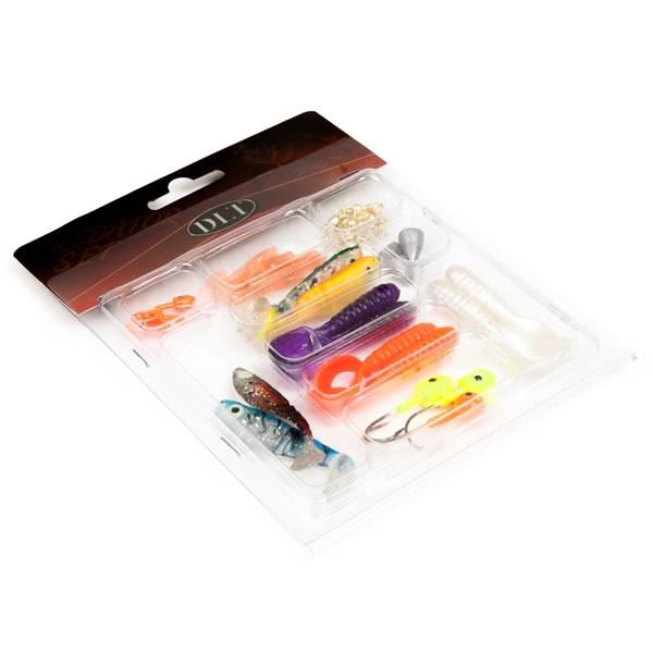 DLT Raubfisch Softbait-Set Gummifisch Sortiment